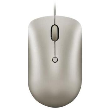 Lenovo Компактная мышь 540 GY51D20879, 1.8м, 2400dpi, 4 кнопки, колесо прокрутки, амбидекстричный дизайн (GY51D20879)