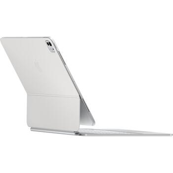 Apple Magic Keyboard для iPad Pro 13 дюймов (M4) MWR43Z/A, белый, QWERTY, USB-C, тактильная панель, подсвеченные клавиши (MWR43Z/A)