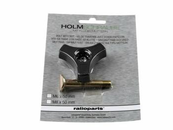Ratioparts Винт с барашковой гайкой 810-064, M8, Holmschraube, Flügelmutter (810-064)