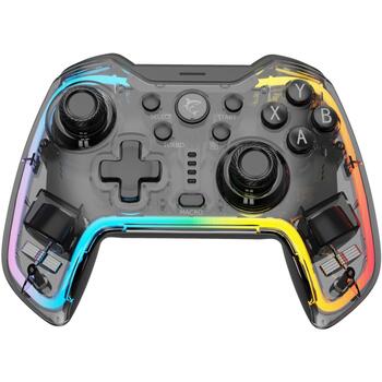 White Shark Игровой контроллер PRAETORIAN, 800 мАч, 19 кнопок, Bluetooth 5.0, RGB подсветка, 10ч игрового времени (PRAETORIAN)