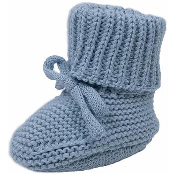 Lodger Slipper Knit пинетки SLK 110_0-6, 0-6M, для мальчиков, 100% хлопок, светло-голубой, Blue Fogg Knit (SLK 110_0-6)