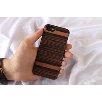 Man&Wood чехол M7017B, 4.7, совместим с Apple iPhone 7/8, дерево, поликарбонат (M7017B)