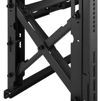 Sbox Крепление для ТВ LVW13-46T, 45-70, 70кг, 200x200, 600x400, 120мм, 325мм, -3°/+2°, черный, сталь, пластик (LVW13-46T)