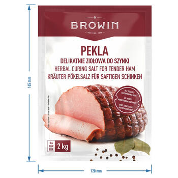 Browin Curing Salt for Delicate Ham 410021, 75 г, подходит для ветчины (410021)