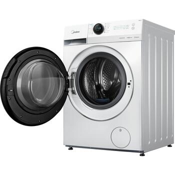 Midea Стиральная машина с сушкой MF200D80WB/1/W-HR, 8 кг, 1400 об/мин, класс энергопотребления A/D, 6 кг, функция пара (MF200D80WB/1/W-HR)