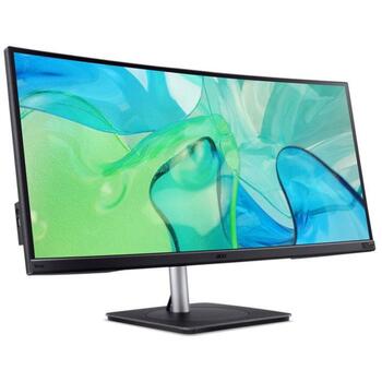 Acer CB343CUR bemiiphuzx, 34'', IPS, UM.CB3EE.001, 3440 x 1440, 60 Hz, 4 ms, 300 cd/m², 2 HDMI, USB 3.2 хаб, черный (UM.CB3EE.001)