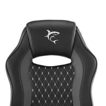 White Shark Игровое кресло NYX, 50x48см, 46-56см, 120кг, 1D подлокотники, PU, 350мм пластик (NYX)