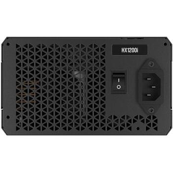 Corsair HX1200i (2025), PC power supply black, 2x 12V-2x6-PCIe, 5x PCIe, cable management, 1200 watts (CP-9020307-EU)