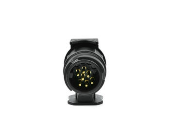 Geko G02332 переходник, 13/7 12V, 7-контактный, европейский стандарт, атмосферостойкий (G02332)