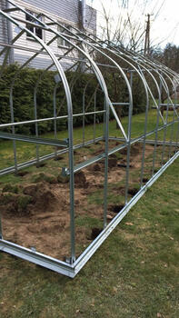 Siltumnīca KLASIKA 10 - 2.5m x 4m - 6mm polikarbonāta 4779037490264 KLASIKA GREENHOUSE (4779037490264)
