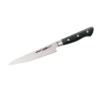 SAMURA универсальный нож PRO-S SP-0023, 145мм, AUS-8, 58HRC, рукоятка G-10 (SP-0023)