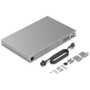 Ubiquiti Dream Machine Pro Max шлюз/контроллер UDM-Pro-Max, 10, 100, 1000, 2500 Mbit/s, 128 GB SSD, 9 RJ-45 портов (UDM-Pro-Max)