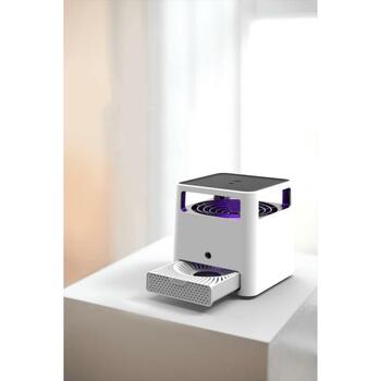 Stylies Mosquito Trap COP001278 Balta, 131 x 131 x 136 mm, 0.51 kg, Viena pogas kontrole, Nakts sensors, UV gaisma (COP001278)