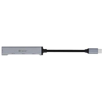Tracer USB хаб H40 TRAPOD46999, 4 x USB Type A Female, USB-C, 5V, USB 3.0/3.1/3.2, USB 2.0 (TRAPOD46999)