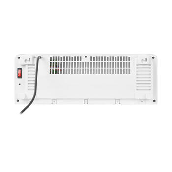 Sienas PTC sildītājs telpu papildu apsildei 750/1500W 2 režīmi pārkaršanas aizsardzība balts Wall Heater 2025 Eurom (342796)