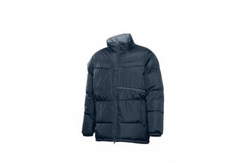 Hogert LEON siltināta jaka ar kapuci HT5K926-3XL, 3XL, 100% poliesteris RIP-STOP ar PVC pārklājumu, mākslīgā pildviela, EN 14058 (HT5K926-3XL)