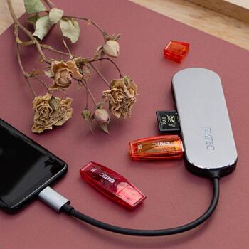 Emtec док-станция 6-в-1 Type-C ECHUBT650C, 6 портов, USB 3.1 Gen1, Power Delivery, 4K видео (ECHUBT650C)