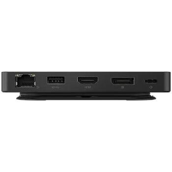 Lenovo USB-C Dual Display Travel Dock w/o Adapter 40B90000WW, 1 x RJ-45, 1 x USB-A 10 Gbps, 2 x USB-C 10 Gbps, 1 x HDMI, 65 W (40B90000WW)