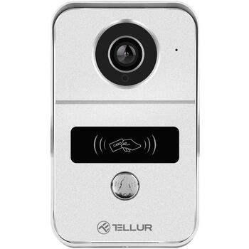 Tellur Умный WiFi Дверной звонок TLL331511, 1080P, 350g, IP54, 2MP, 140°, 2.4G WiFi, двусторонняя связь, ночное видение (TLL331511)