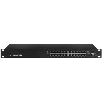 Ubiquiti управляемый коммутатор ES-24-250W, 24x1000Base-T PoE+, 2xSFP, 52 Gbit/s, 250 W (ES-24-250W)