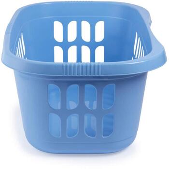 Beldray Корзина для белья LA00000175CRNEU7, 38L, синий, пластик, 24x37x49cm (LA00000175CRNEU7)