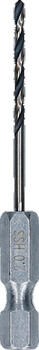 HSS Hex metāla urbis 2.0mm, Urbjmašīnām/skrūvgriežiem, triecienurbjmašīnām/triecienskrūvgriežiem HSS SPIRĀLVEIDA URBIS POINTTEQ AR SEŠSTŪRA KĀTU, 2608577517, BOSCH (2608577517)