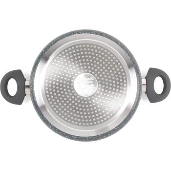 Russell Hobbs akmens katliņš RH00848EU, 20cm, zils marmors, alumīnijs, 9cm, ar vāku, indukcijai piemērots (RH00848EU)