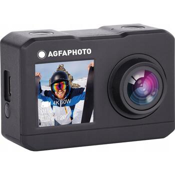 Agfa Photo Экшн-камера AC7000BK, 16MP, 70мин, 120°, 2ч зарядка, MicroUSB, поддержка MicroSD до 64GB (AC7000BK)