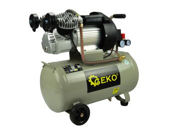 Eļļas gaisa kompresors 50 l V-Twin 8 bar 410 L/min, G80305 GEKO (G80305)
