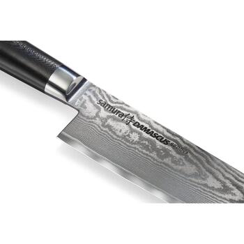 Samura Nakiri нож SD-0043, 167мм, дамасская сталь, 61 HRC, 67 слоев, рукоять G-10 (SD-0043)