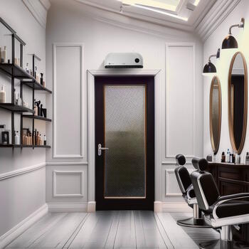 Gaisa aizkars ar LED displeju un 2000 W jaudu AD 7751 Balts Adler (AD 7751)