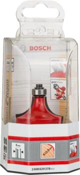 Noapaļošanas frēzes 8 mm, D 44,4 mm, Rokas frēzēm, malu frēzēm NOAPAĻOŠANAS FRĒZE EXPERT FOR WOOD, 2608629378, BOSCH (2608629378)