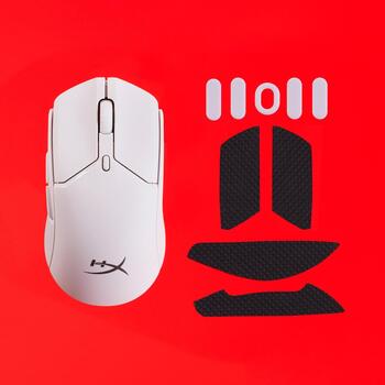 HyperX bezvadu spēļu pele Pulsefire Haste 2 Mini 7D389AA, 26000 DPI, 650 ips, 1000 Hz, 6 pogas, 100 milj. klikšķu, 100 h, LiPo (7D389AA)