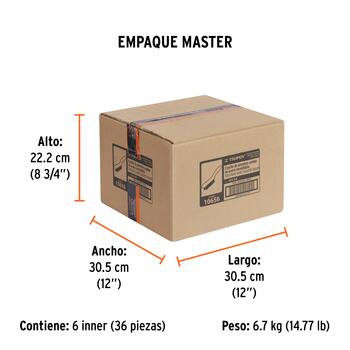 Щетка из нержавеющей стали 10 дюймов 10656 CEA-54I Truper (CEA-54I)