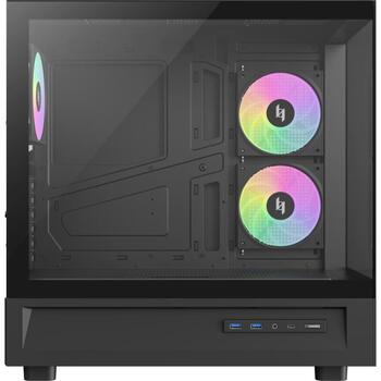 Gamemax Kaste NEX C51 BK, 1+1 x 3.5