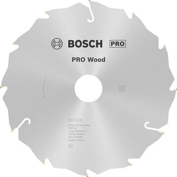 Ripzāģa disks 190x30mm Speedline Wood, Rokas ripzāģiem PRO WOOD RIPZĀĢA ASMENS, 2608640800, BOSCH (2608640800)