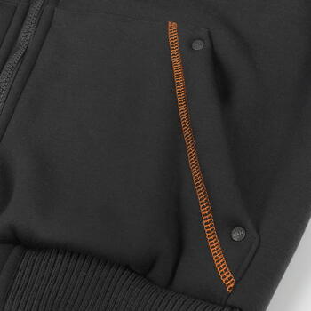 Pesso Portland jaka ar kapuci, 2XL, tumši pelēka, 420 g/m², 65% poliesteris, 35% kokvilna, flīsa odere, 2 kabatas (PORTLAND_P-2XL)