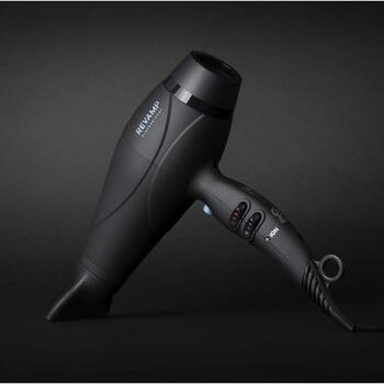 Revamp Фен DR-5000-EU, 2400W, 168m3/h, 4 температуры, 2 скорости, 2 насадки, ионизация, холодный воздух (DR-5000-EU)