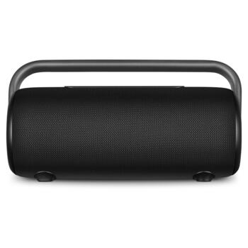 Портативная Bluetooth колонка мощностью 80 Вт с TWS соединением защитой от воды IPX5 и динамической RGB подсветкой PS-395 Чёрный SV-022815 Sven (SV-022815)
