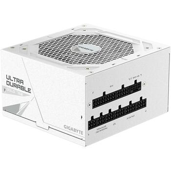 Gigabyte Datora barošanas bloks UD750GM PG5 ICE, 750W, 100-240V, 50/60Hz, 80 PLUS Gold, pilnībā modulārs, aktīvā dzesēšana (GP-UD750GM PG5 ICE)