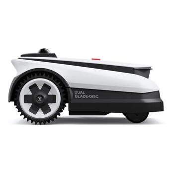 Ecovacs GOAT A1600 LiDAR PRO robotizēts zāles pļāvējs bez vada 1600m² 330mm LiDAR navigācija Melns Balts (GOAT A1600)