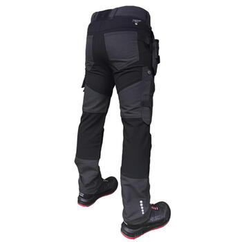 Pesso Titan Flexpro C44 KD125P_C44, 320g/m², 80% poliesteris 20% kokvilna, Cordura, 4-virzienu elastīgs, pelēkas (KD125P_C44)
