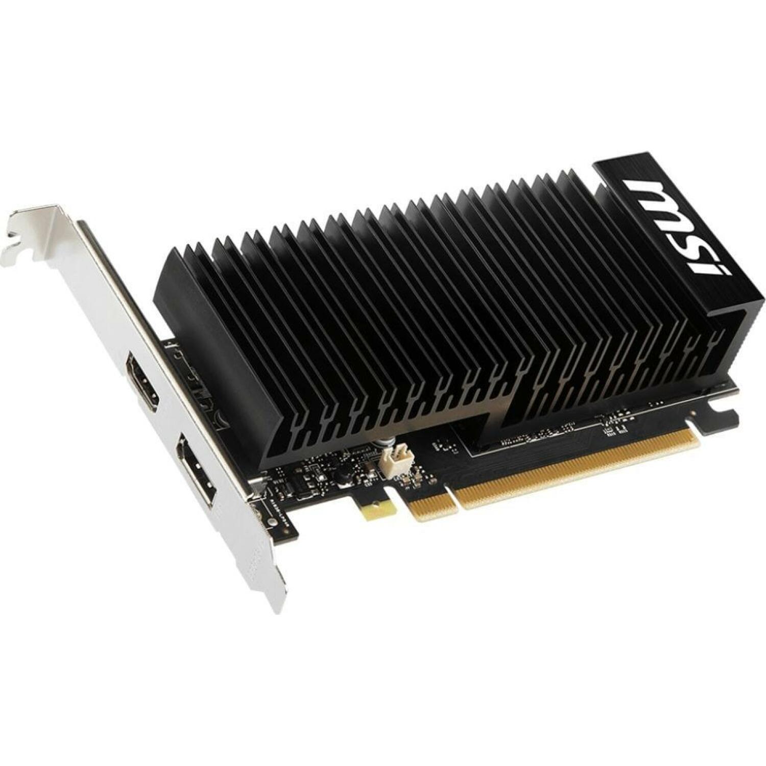Msi Videokarte GT10304GHD4LPOC, 4 GB, GDDR4, 64 b, GPU 1430 MHz, 1xHDMI, 1xDisplayPort, aktīvā dzesēšana (GT10304GHD4LPOC)
