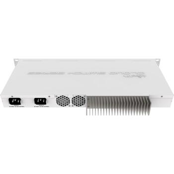 Mikrotik CRS317-1G-16S+RM управляемый коммутатор, 16 SFP+ портов, 1 RJ-45 порт, L3, 1000 MB Flash, 16 MB внутренней памяти (CRS317-1G-16S+RM)