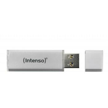 Intenso USB флеш-накопитель 3531492 256 ГБ, USB 3.2 Gen 1, до 70 МБ/с, алюминий, серебристый (3531492)