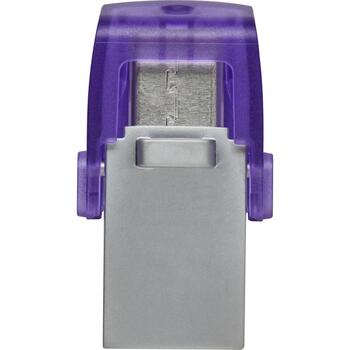 Kingston DataTraveler USB флешка DTDUO3CG3/256GB, 256 GB, USB Type-C/Type-A, скорость чтения 200 MB/s (DTDUO3CG3/256GB)