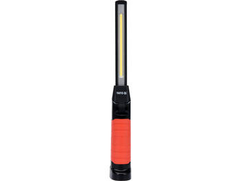 Yato Lukturis COB LED 5W + 3W YT-08518, 5W, 3W, 600lm, 3 režīmi, magnēts, Li-Ion 3.7V 2600mAh, 4h uzlāde (YT-08518)