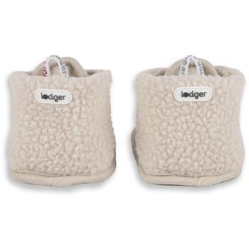 Lodger Teddy čībiņas SLT 599_12-18, 12-18m, 100% poliesters, Velcro aizdare, pretslīdes zole, smilšu krāsa (SLT 599_12-18)