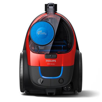 Пылесос без мешка PowerPro Compact FC9330/09 900 W PowerCyclone 5 контейнер 1.5 L фильтр HEPA H13 Черный Красный Philips (FC9330/09)