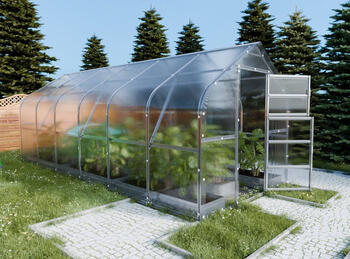 Теплица KLASIKA DROP 2,5x6м с поликарбонатом 6мм KLASIKA GREENHOUSE (2506006D)